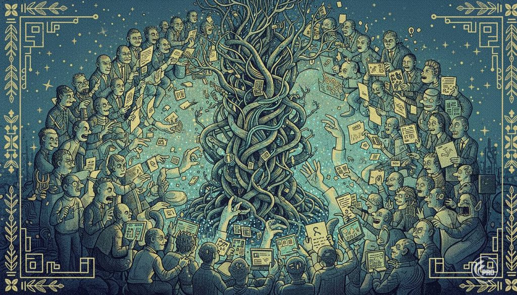 Цепь непроницаемых зеркал - Басня №8 Василия Дейнега