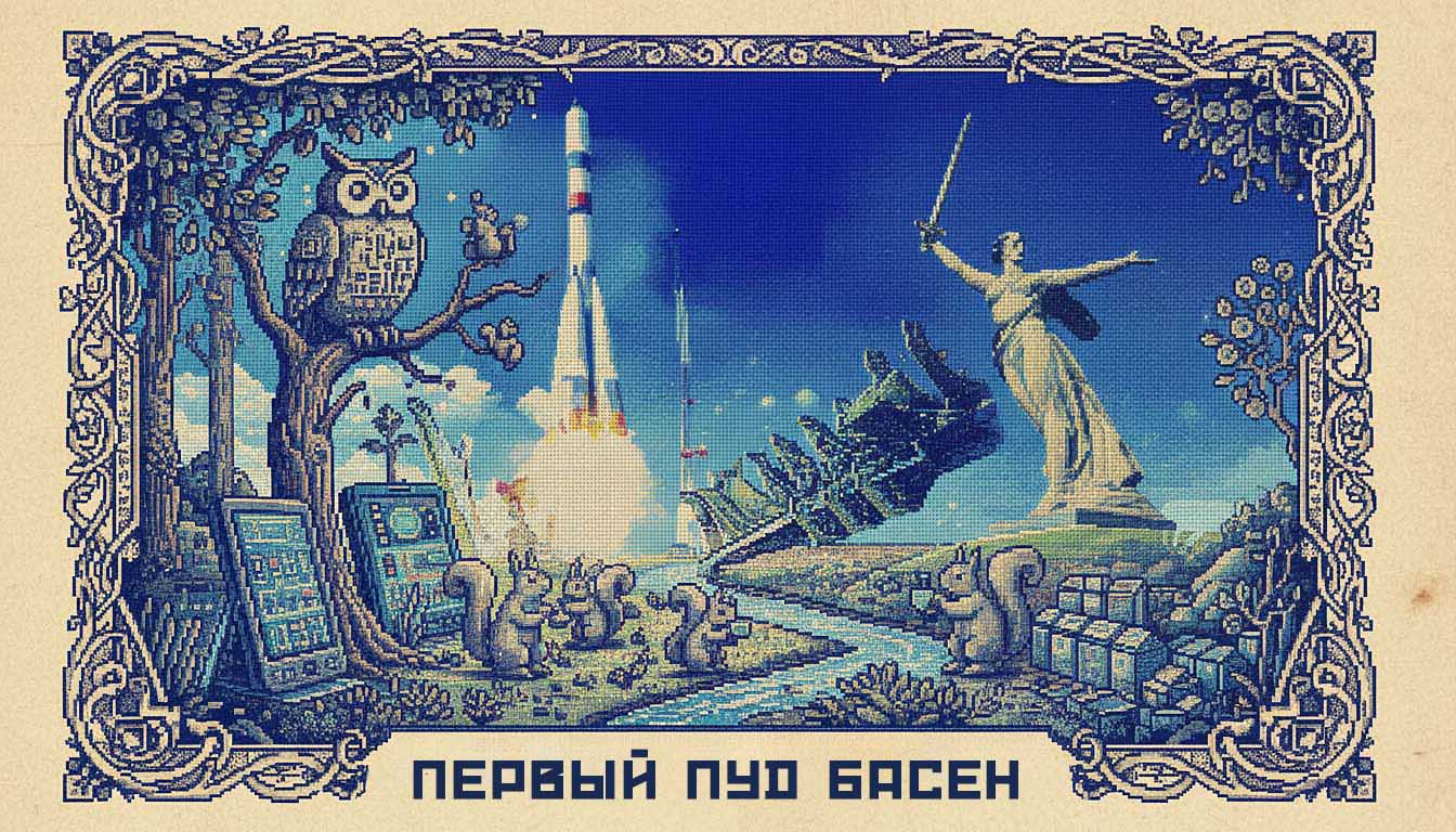 Первый пуд басен из цикла "Сказки цифрового бизнес-леса" Первый пуд басен из цикла "Сказки цифрового бизнес-леса"